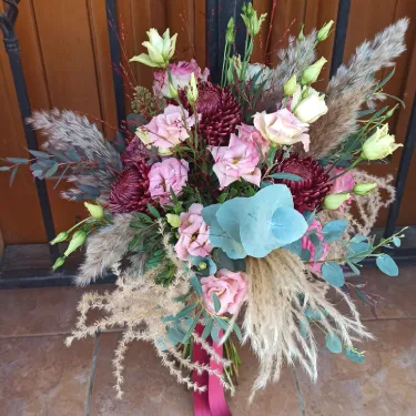 Jarná kytica z tulipánov a narcisov, Čerstvé kvety Trenčianska Teplá